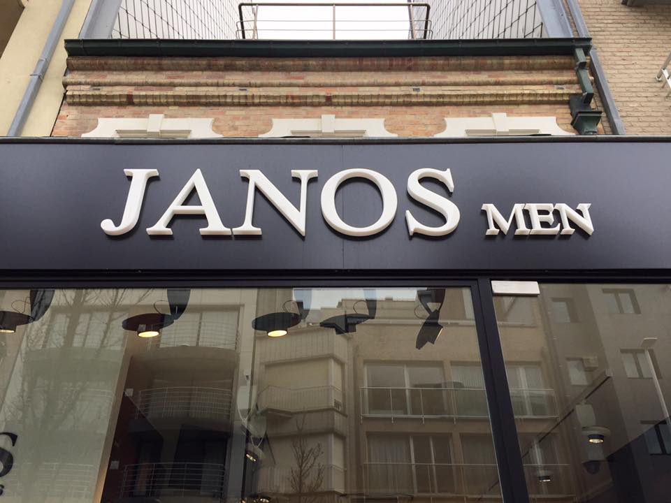 Quicksign 3D letters Janos men
