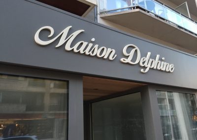 3D letters maison Delphine