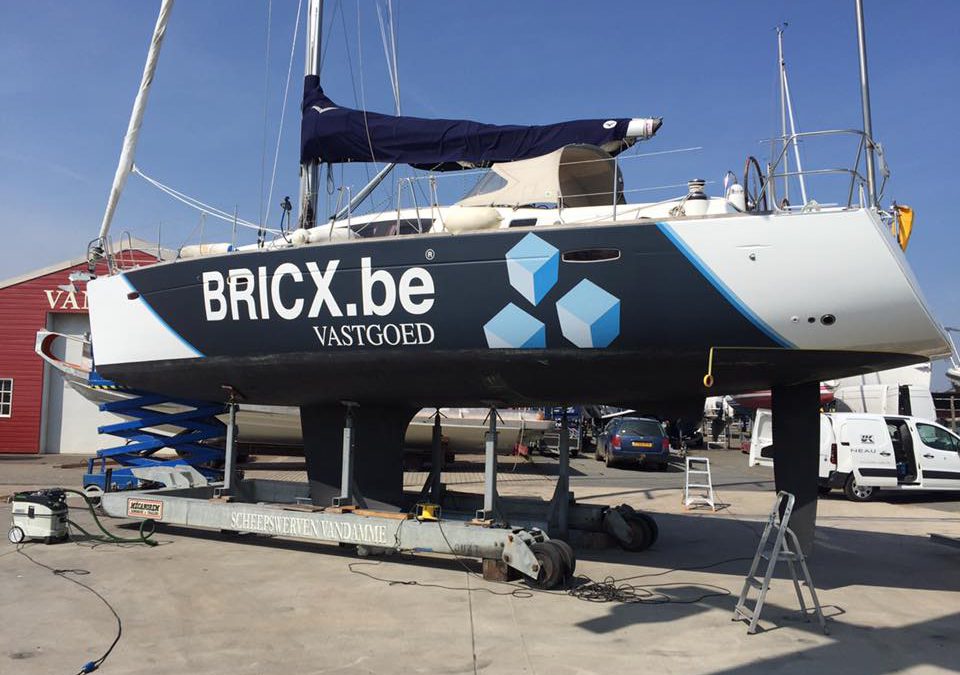 Wrapping – zeilboot Bricx