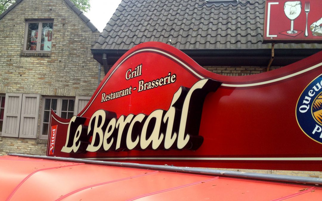 3D letters – Le Bercail